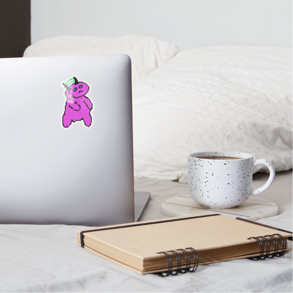 Sticker - thrills - white glossy