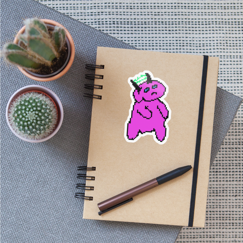 Sticker - thrills - white glossy