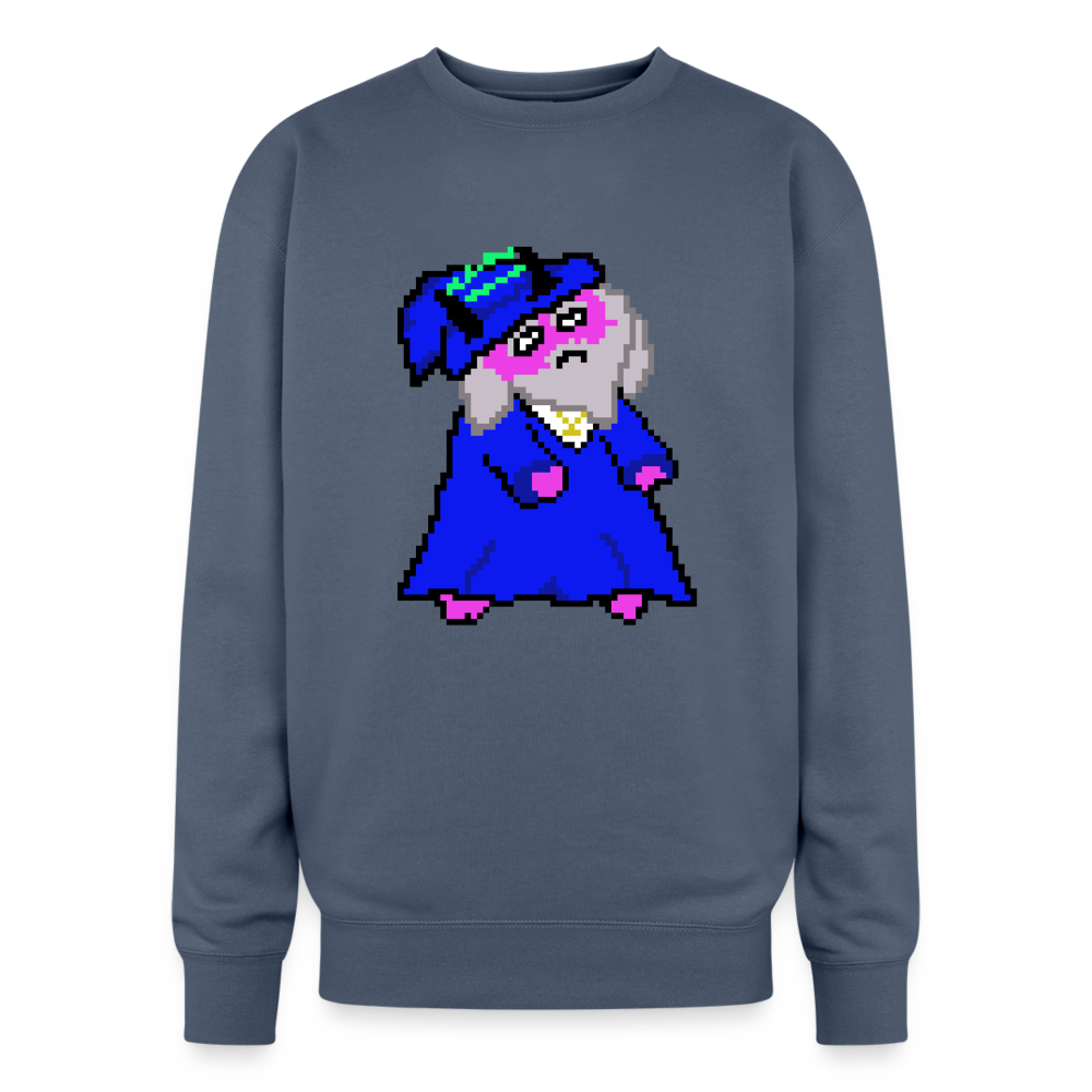 Oversized Crewneck Sweatshirt - Incantation - stone blue