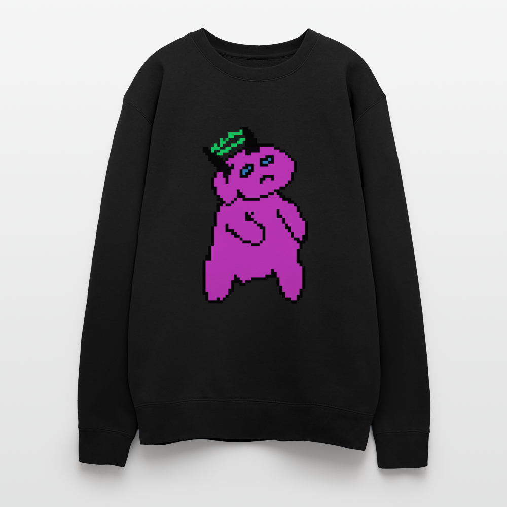 Oversized Crewneck Sweatshirt - thrills - black